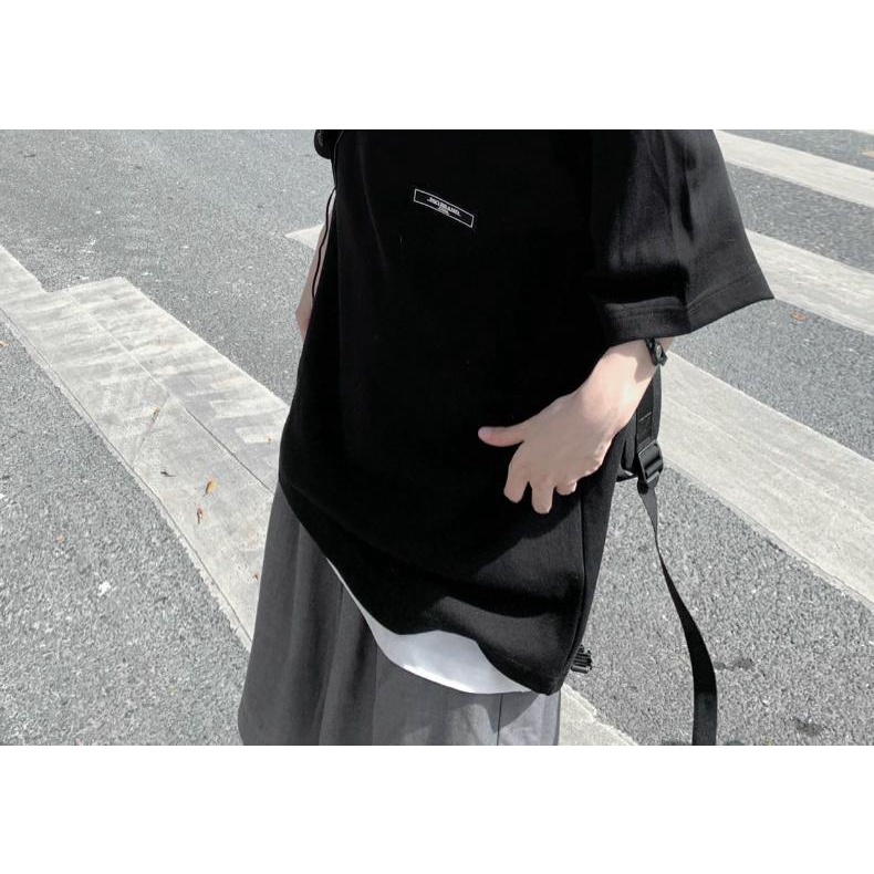 Áo Thun Polo Tay Ngắn Có Khóa Kéo Phong Cách Đường Phố Nhật Bản Thời Trang Mùa Hè Cho Nam