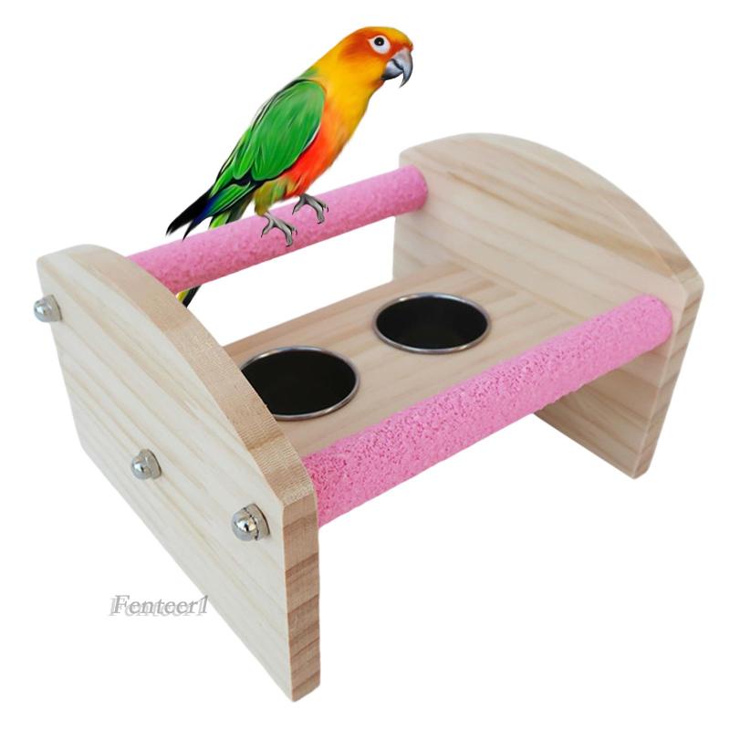 [Fenteer1] Giá Đỡ Bằng Gỗ Luyện Tập Mài Móng Chim