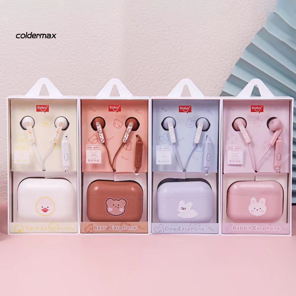 Tai Nghe Nhét Tai HiFi Có Dây Kèm Hộp Đựng Điện Thoại