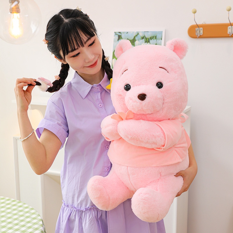 Gấu Pooh Nhồi Bông Thiết Kế Dễ Thương Xinh Xắn