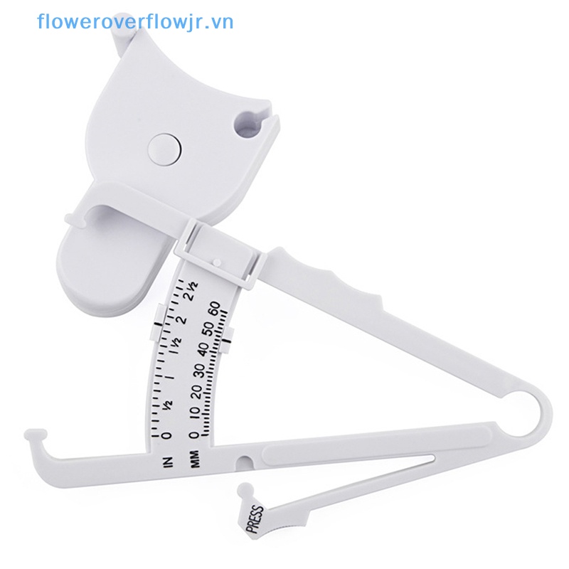 Bộ 2 Thước Kẹp Đo Lượng Mỡ Cơ Thể Bằng ABS Nhỏ Gọn Tiện Dụng