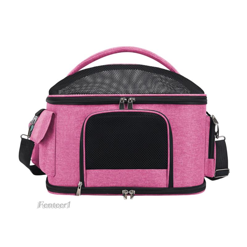 [Fenteer1] Túi Xách Đựng Thú Cưng Mềm Mại Gấp Lại Được