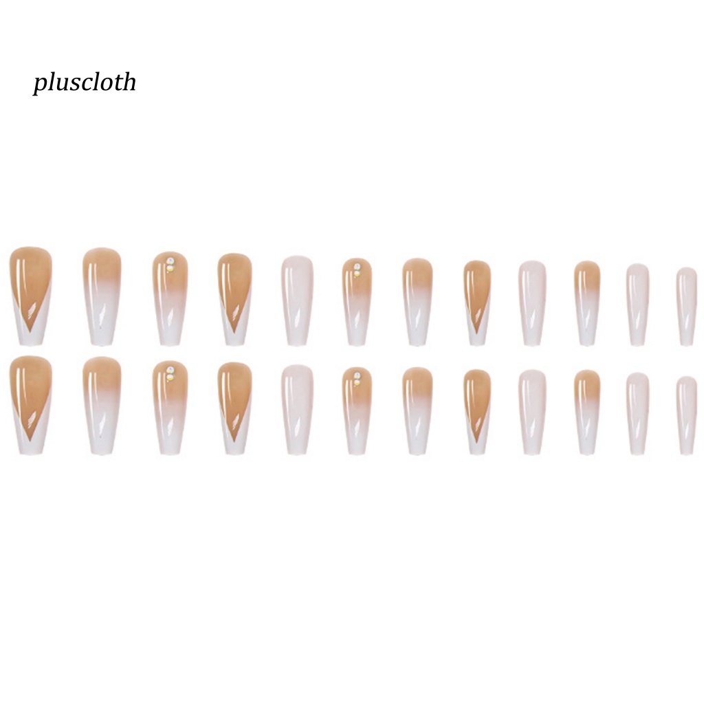 1 Bộ Móng Tay Giả Chống Lem Trang Trí Cho Nữ