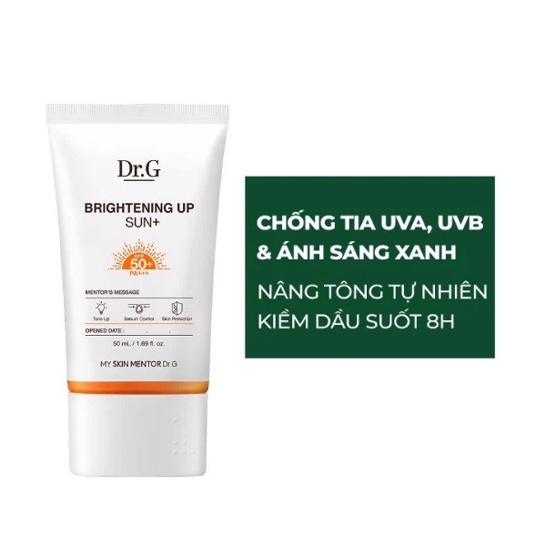 Kem chống nắng Dr.G Brightening/Green Mild Up Sun SPF50+