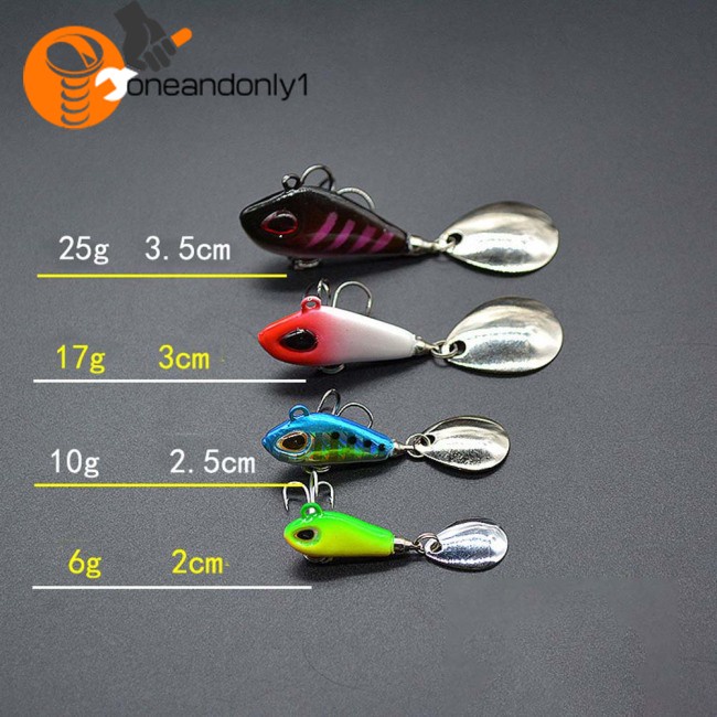 [COD] Mồi Câu Cá Xoay Bằng Thép Kim Loại Lấp Lánh Dễ Sử Dụng