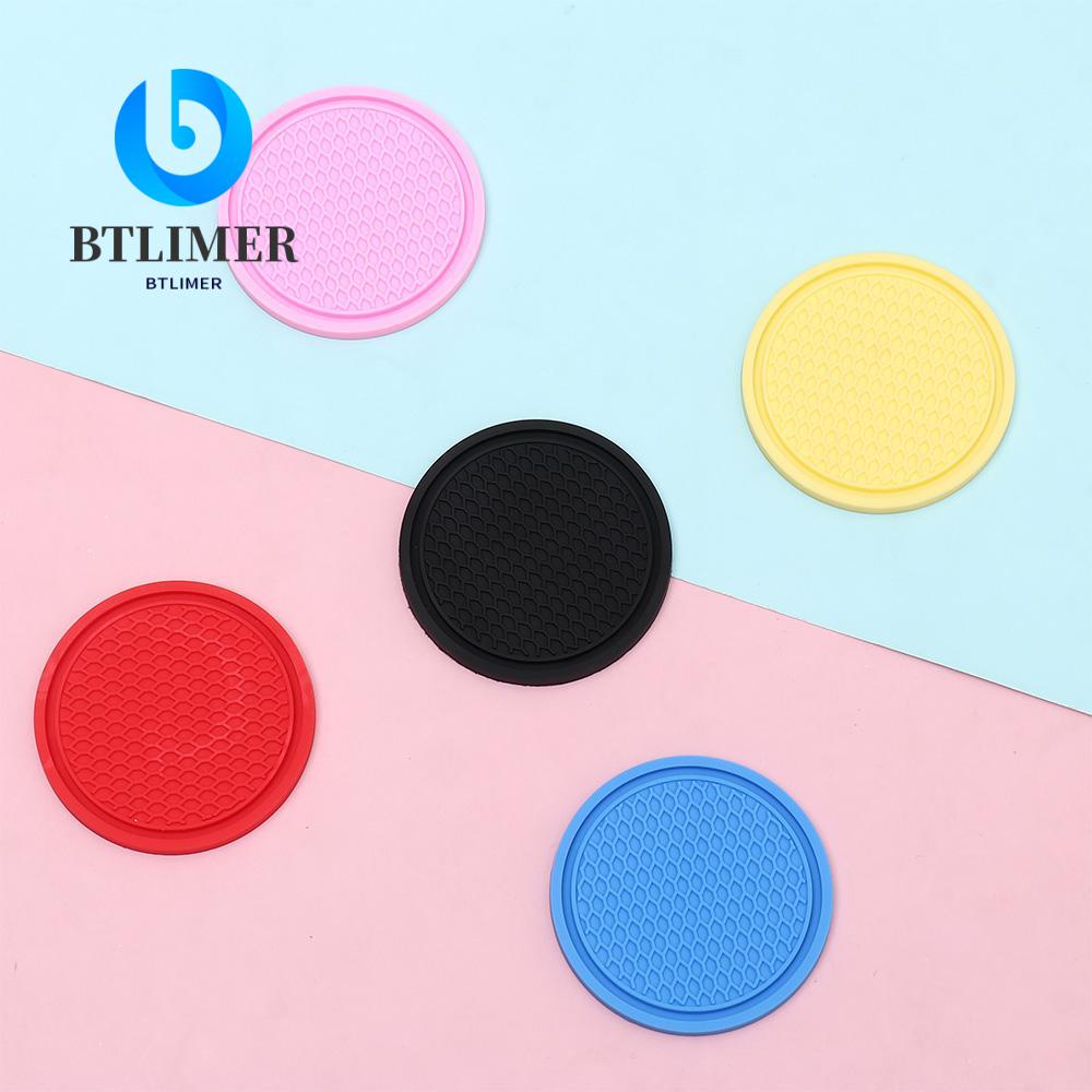 Đế Lót Ly Bằng Cao Su PVC Tự Nhiên Cách Nhiệt Chống Trượt Cho Xe Hơi