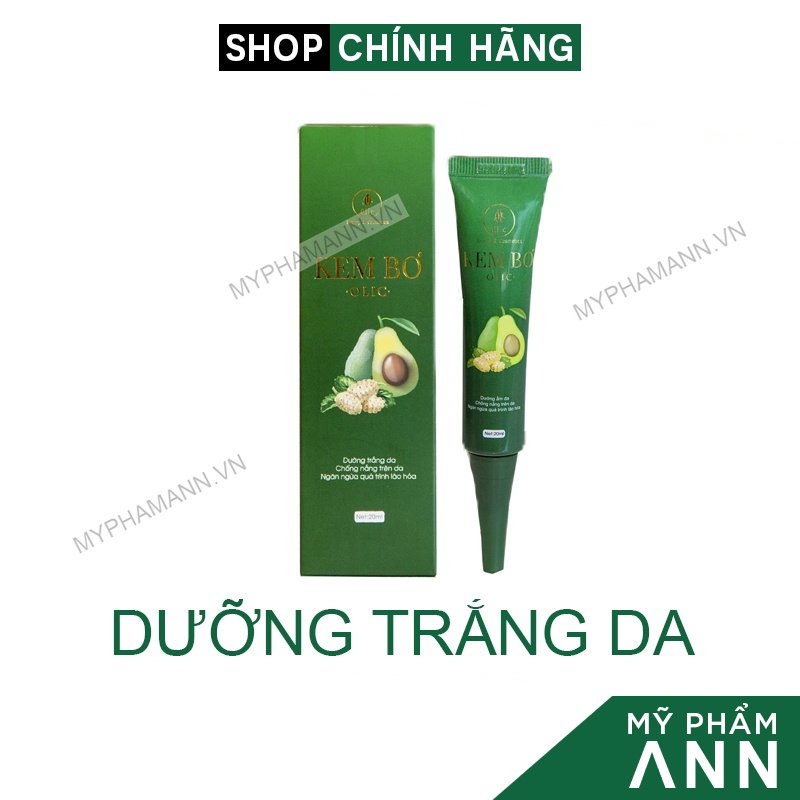 Kem Bơ Cấy Trắng Nano Olic Chính Hãng - Dưỡng Da Trắng Hồng Mờ Thâm Sạm - Mỹ Phẩm Olic