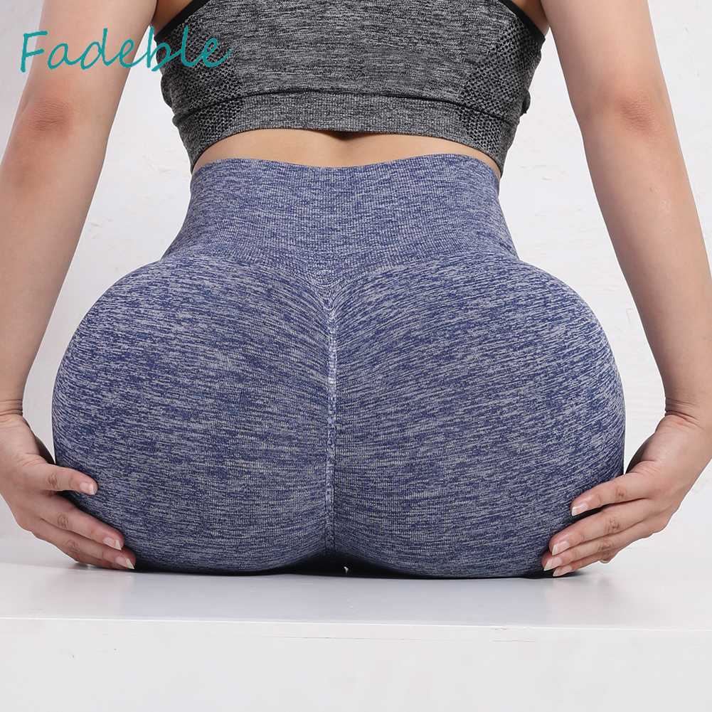 Quần Short Thể Thao Nữ Lưng Cao Không Đường May Chất Liệu Mềm Mại