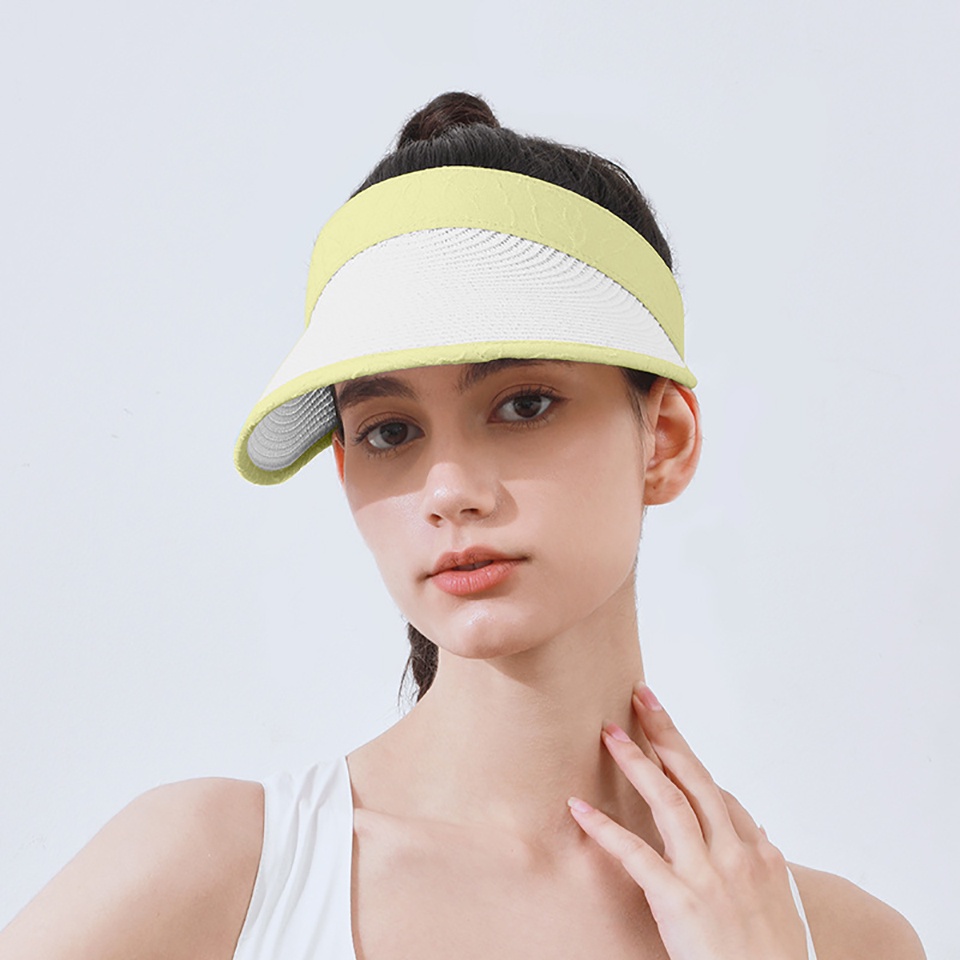 Mũ Lưỡi Trai Chống Nắng Chống Tia UV Thiết Kế Rỗng Bảo Vệ Khuôn Mặt Thời Trang Mùa Hè Mới