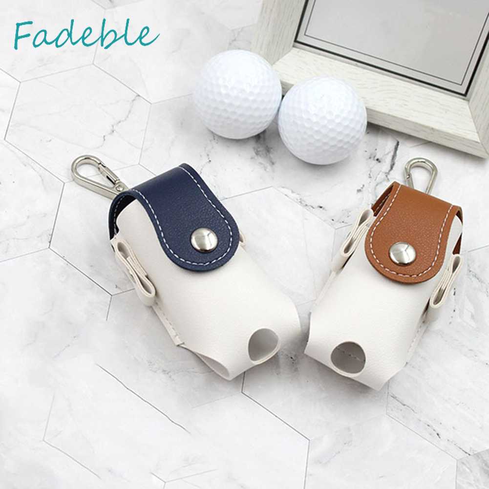 Túi Da Đựng Bóng Golf Đeo Hông Kèm Kẹp Tiện Dụng