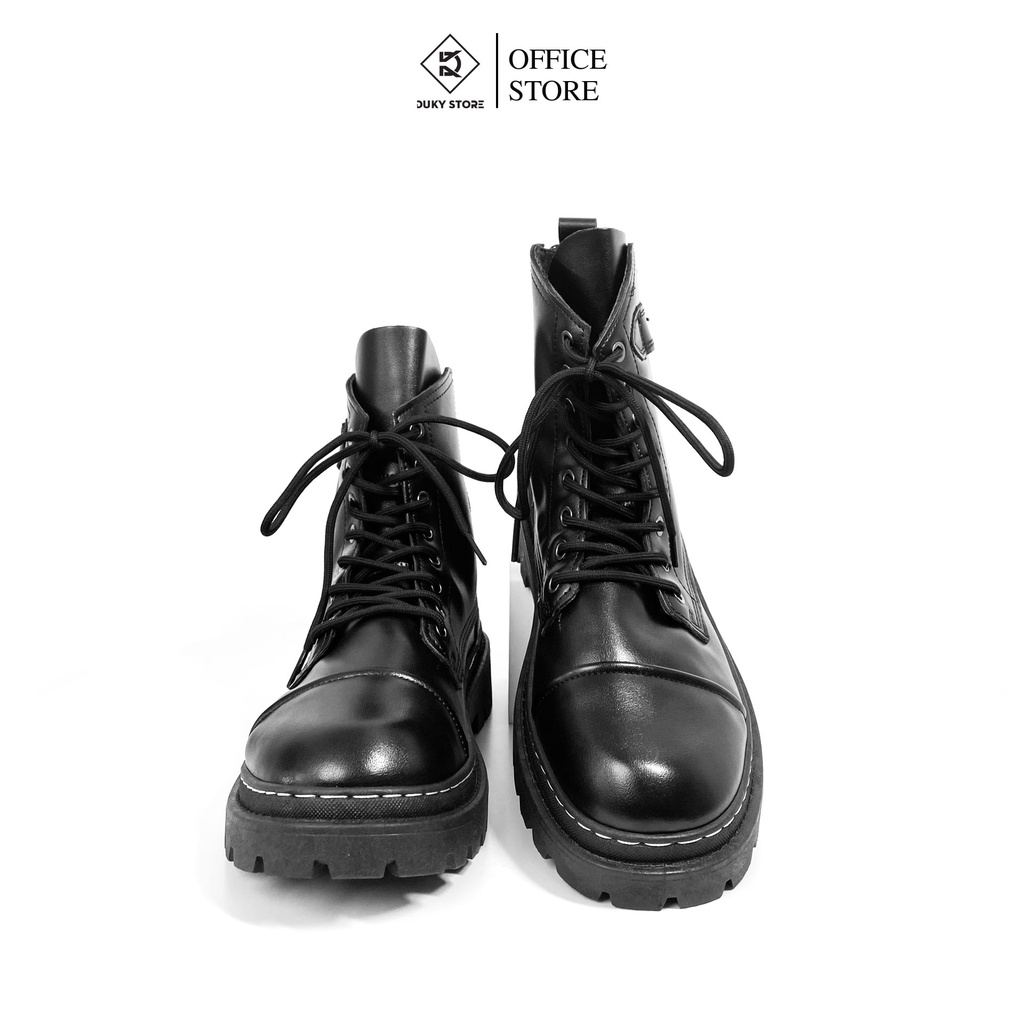 Giày Boots Combat nam mẫu mới cá tính cho nam - Duky Store