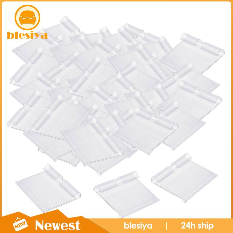 [Bresiya] Bộ 2 Giá Đỡ Nhãn Màu Trong Suốt Kích Thước 60x42mm