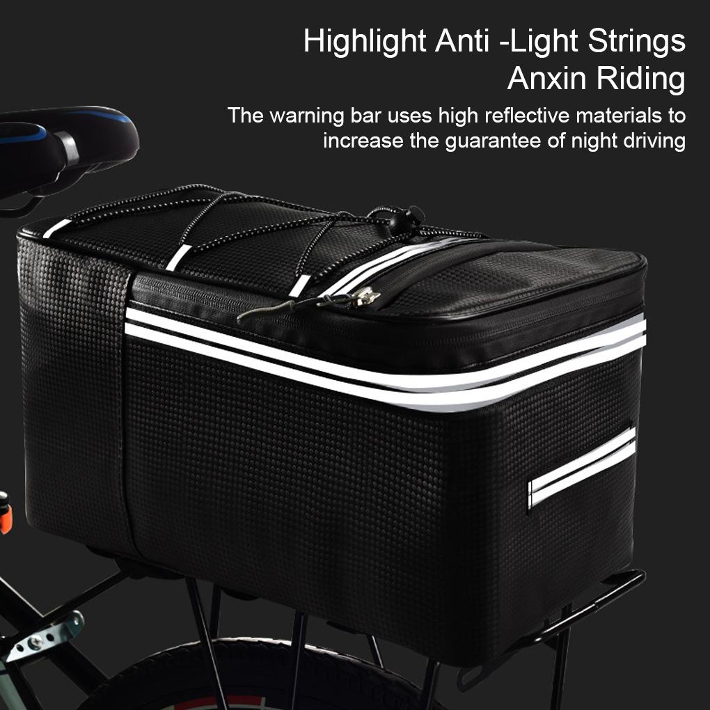 Túi Đựng Đồ Dùng Gắn Yên Sau Xe Đạp Cỡ Lớn Chống Thấm Nước Tiện Dụng