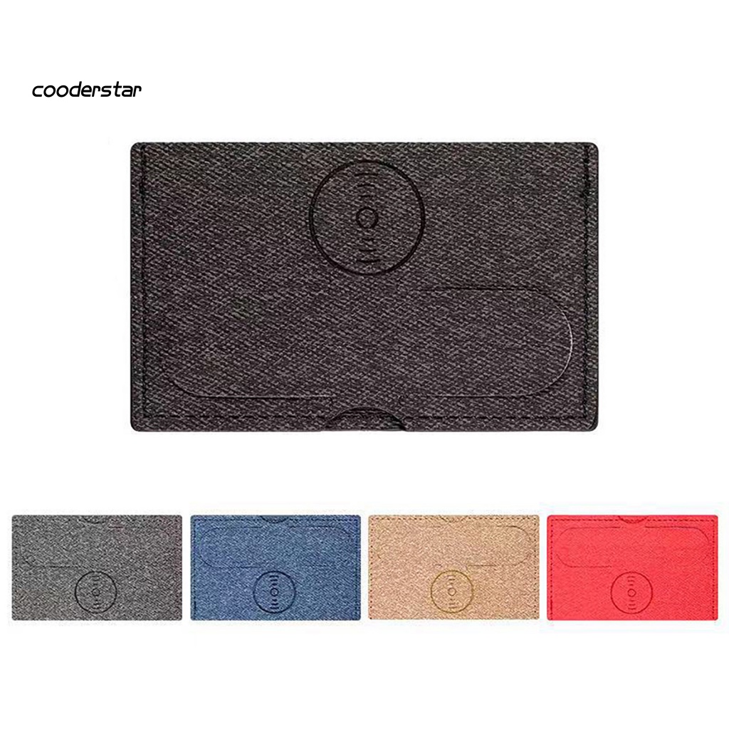 Miếng Dán Điện Thoại Siêu Mỏng Có Ngăn Đựng Thẻ Từ Tính Không Để Lại Dấu Vết