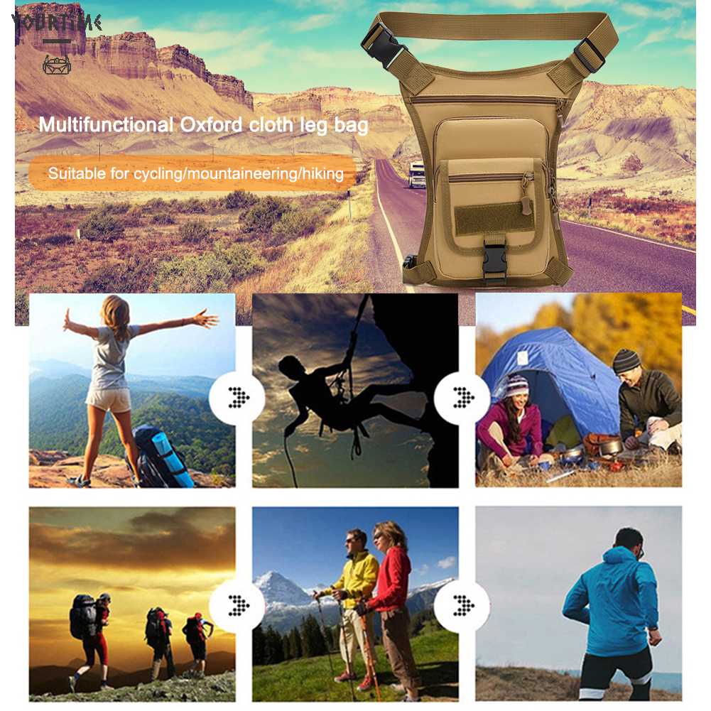 Túi Đeo Chân Bằng Vải Oxford Có Khóa Điều Chỉnh Được Dành Cho Nam