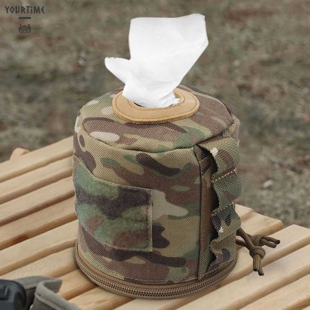 Giá Đỡ Cuộn Khăn Giấy Tiện Lợi Cắm Trại Ngoài Trời