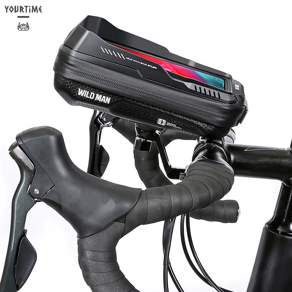 Túi Đựng Điện Thoại Gắn Tay Lái Xe Đạp Bằng EVA Cứng Chống Thấm Nước