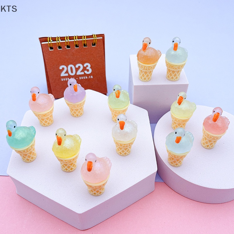 Set 2 Thiên Nga Phát Sáng Dễ Thương Dùng Để Trang Trí