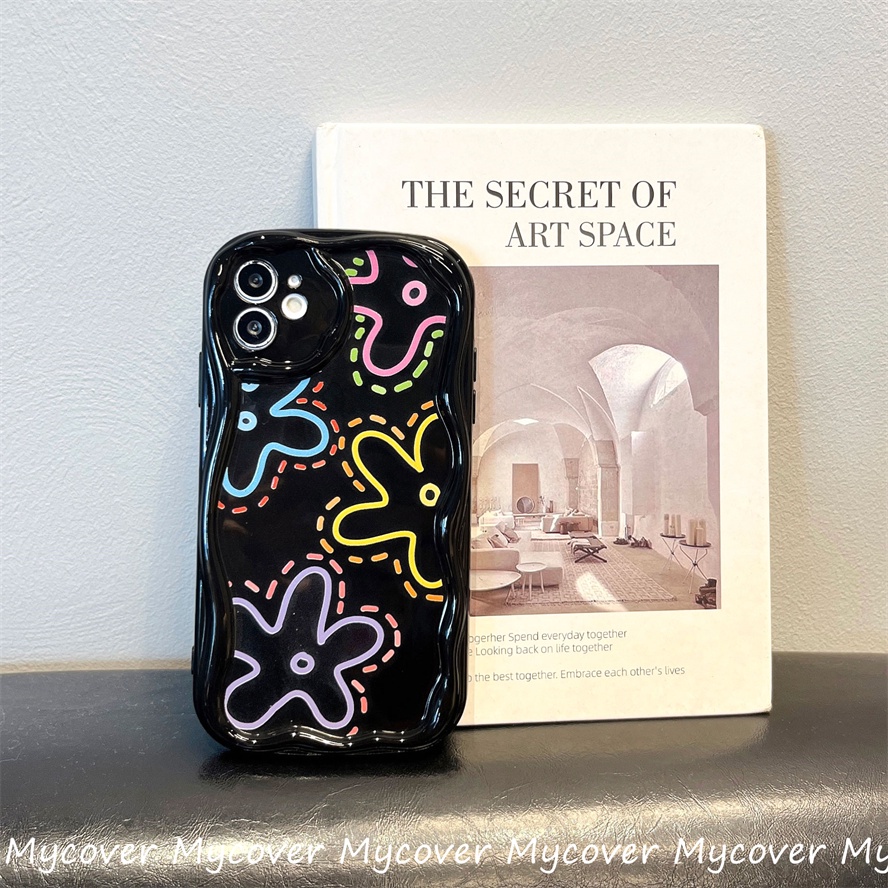 Ốp Điện Thoại Silicone Mềm Chống Sốc In Hình Hoa Cho iPhone 11 12 13 14 Pro Max X Xr Xs 8 7 6 Plus SE 2020