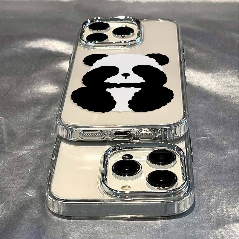 ✅Ốp Điện Thoại Mềm Hình Gấu Trúc Chống Sốc Cho Iphone plus / 8 7 1214Proins 11 max 13