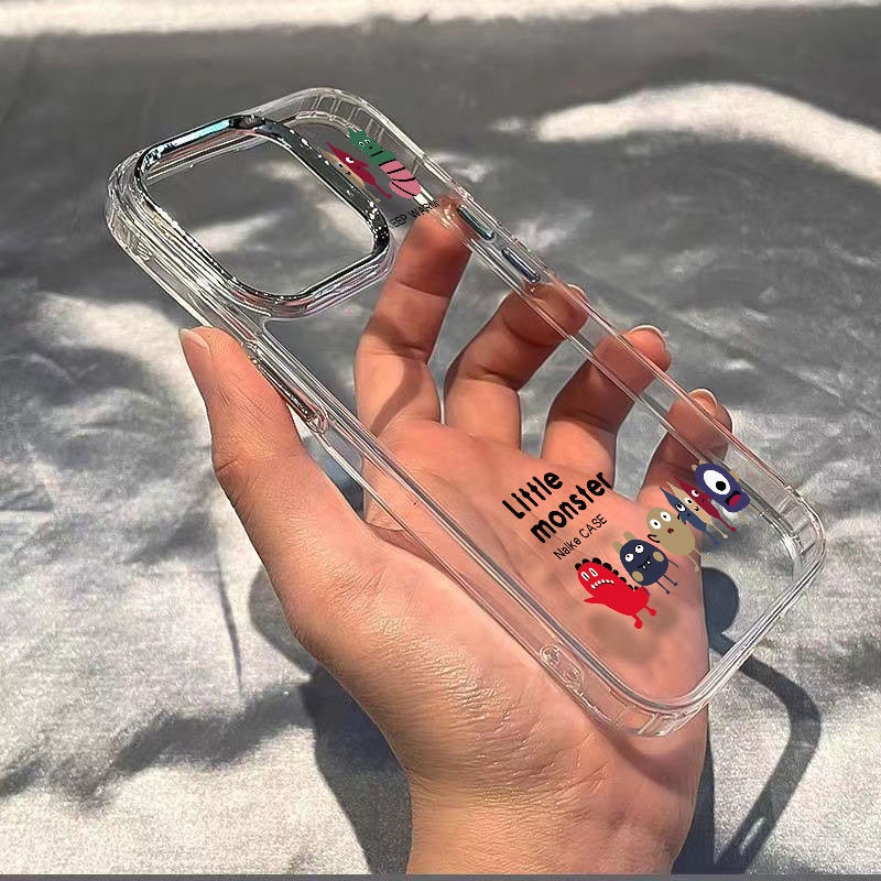 ✅Ốp Điện Thoại Dẻo Họa Tiết Quái Vật Độc Đáo Chống Sốc Cho iPhone12 714pro Up and Down 11max 813