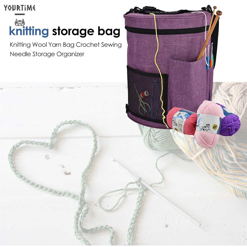 Túi Đựng Dụng Cụ Đan Len Tiện Lợi