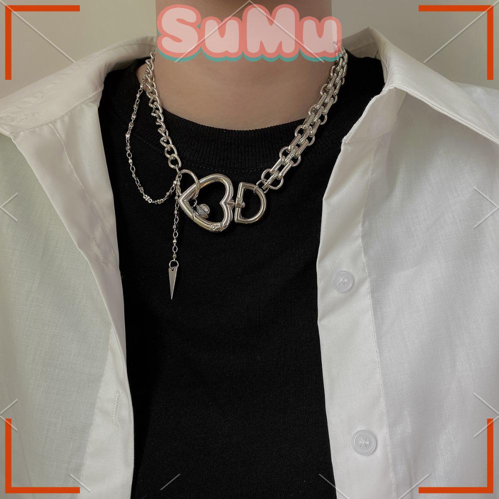 Vòng cổ Choker Mặt Trái Tim Độc Đáo Thời Trang