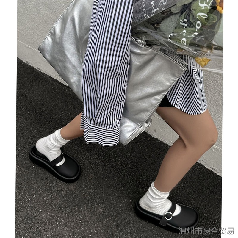 KaBaiQi Dép bánh mì guốc dép giày nữ Màu Sắc Đơn Giản Thoải Mái Cao Gót Chống Trơn Trượt dép đế xuồng 27ZHDLX062506