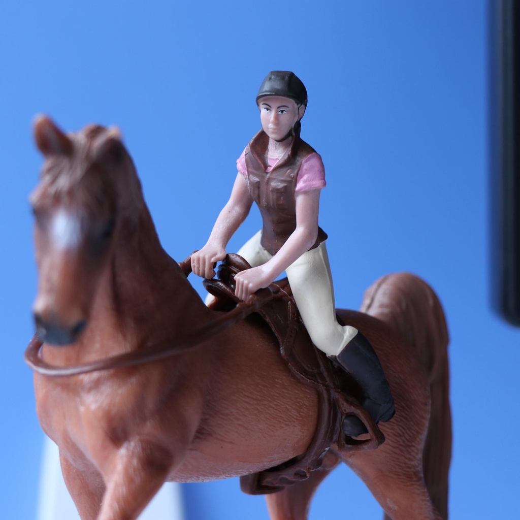 Mô Hình Chú Ngựa Nông Trại Thu Nhỏ Xinh Xắn