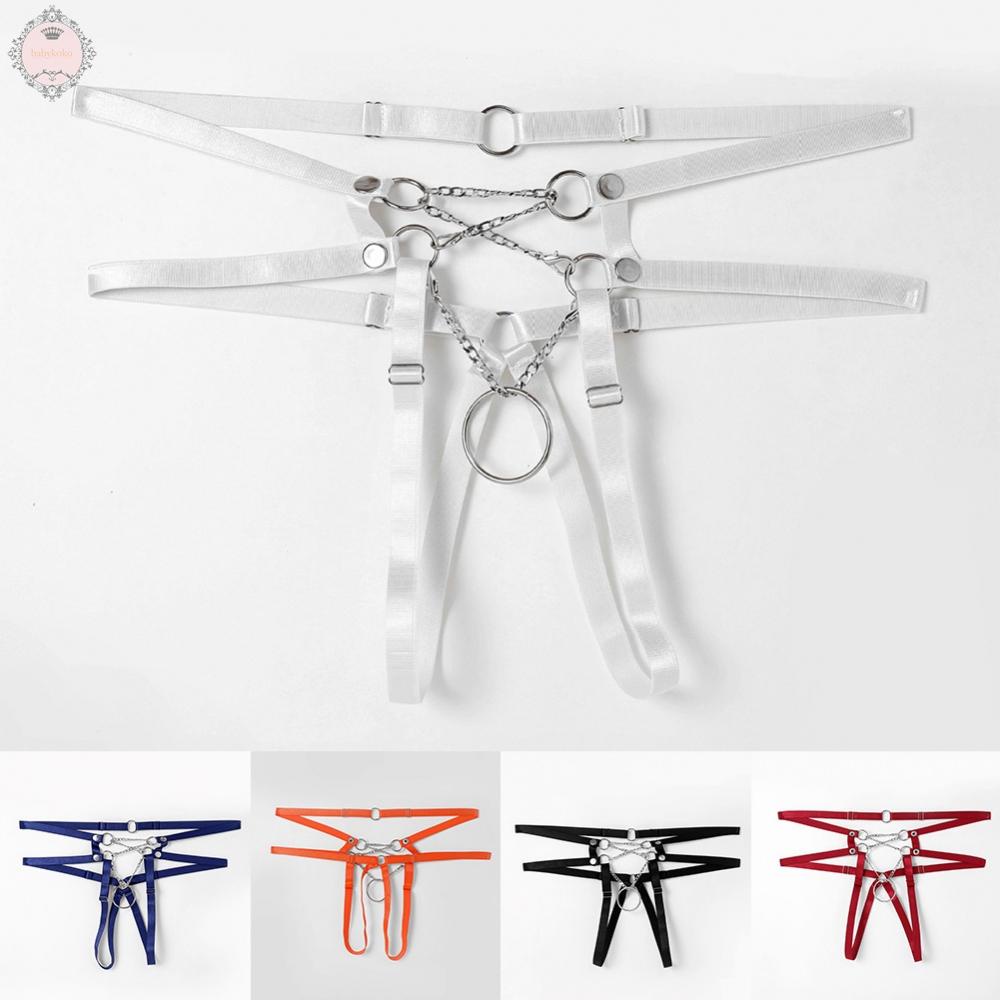 Mens Underwear Crotchless G-String Jockstrap Lingerie O Ring Hole Open Sheath