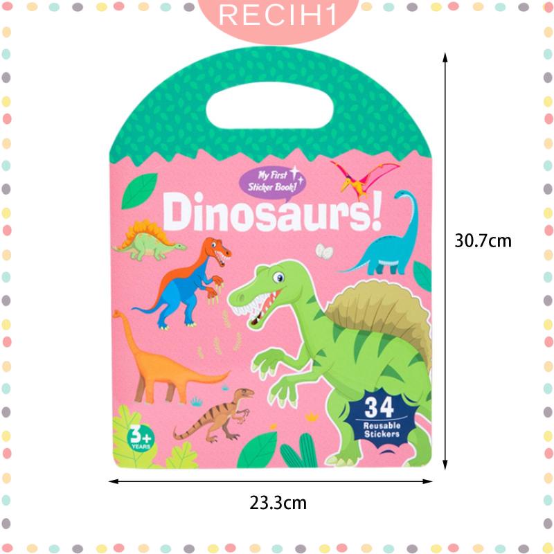 Sách Hình Dán Đồ Chơi Có Thể Tháo Rời Cho Bé