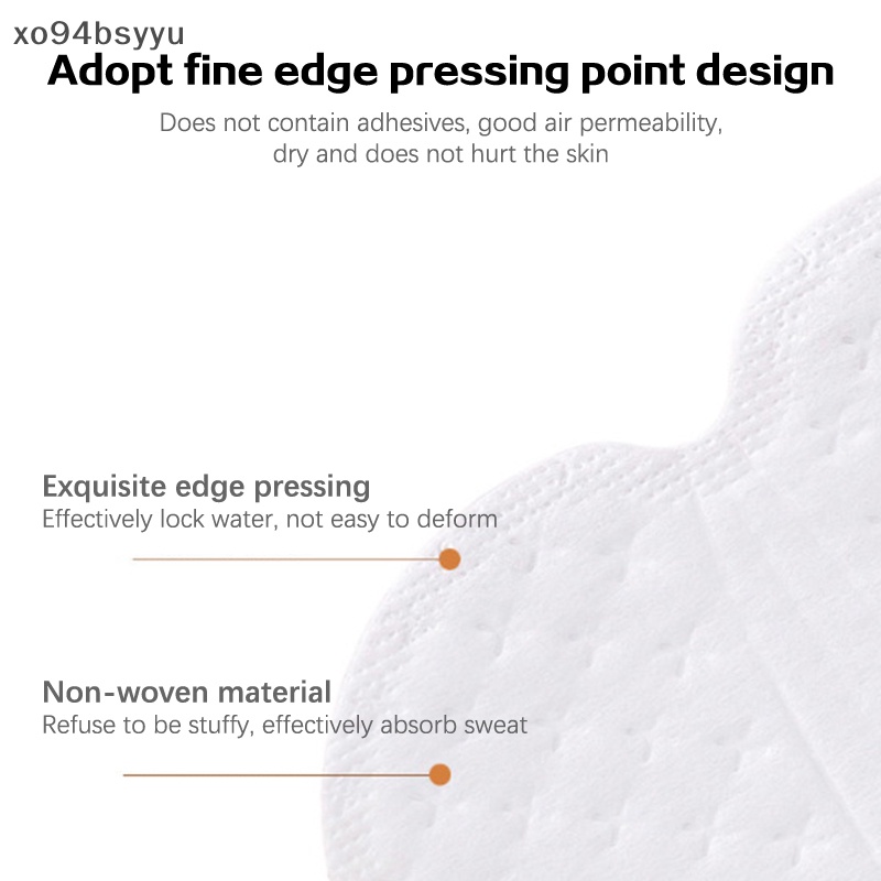 Set 50 Miếng Dán Thấm Hút Mồ Hôi Vùng Da Dưới Cánh Tay Xo94Bsyu