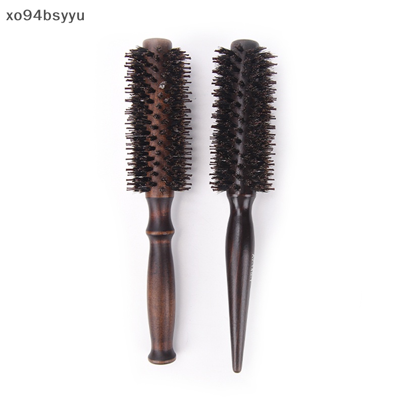 Lược Tròn Tạo Kiểu Tóc Xo94Bsyu Chống Tĩnh Điện Với Tay Cầm Bằng Gỗ Tự Nhiên Gương Trang Điểm Mini Bỏ Túi Hình Hoạt Hình Dễ Thương Vợt Gấp Gọn Tiện Dụng Chất Lượng Cao