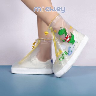 Michley Vỏ Bọc Giày Đi Mưa Dày Dặn Chống Trượt Chống Thấm Nước Chống Mài Mòn Thời Trang Cho Nam Và Nữ