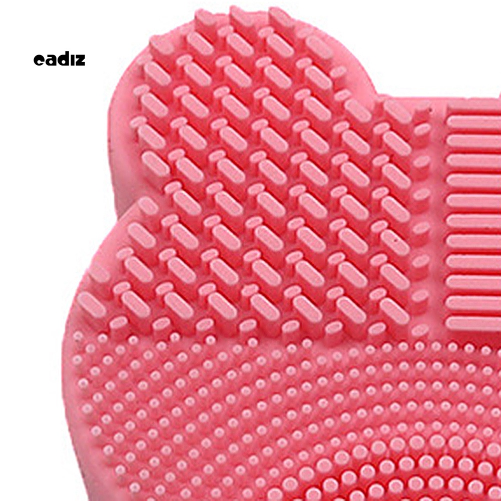 Hộp Vệ Sinh Cọ Trang Điểm Hình Gấu Dễ Thương