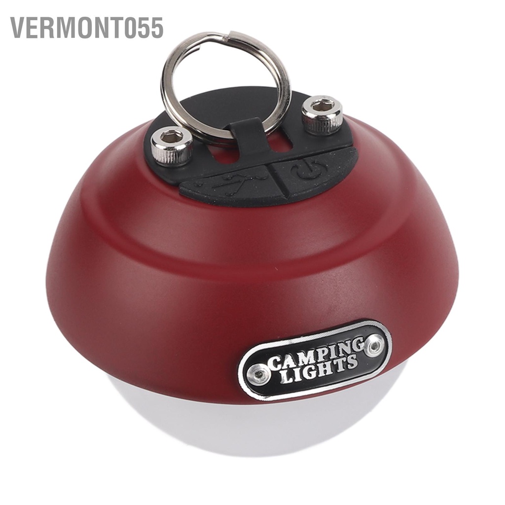 Vermont055 Đèn đuổi côn trùng ngoài trời IPX4 Loại C LED cắm trại có thể sạc lại xung quanh