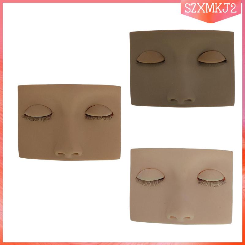 Set 2 Cặp Lông Mi Giả Dùng Luyện Tập Trang Điểm Mắt Mát Xa Tiện Dụng