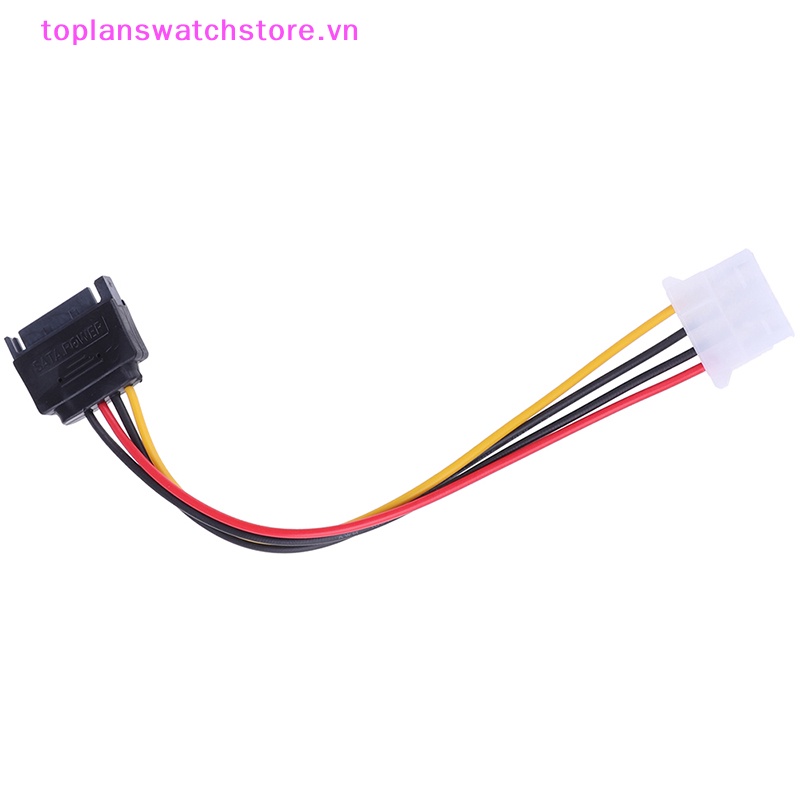 Cáp Nguồn SATA 15 Pin Sang Molex IDE 4 Pin Chuyên Dụng Cho toplanswatchstore SATA
