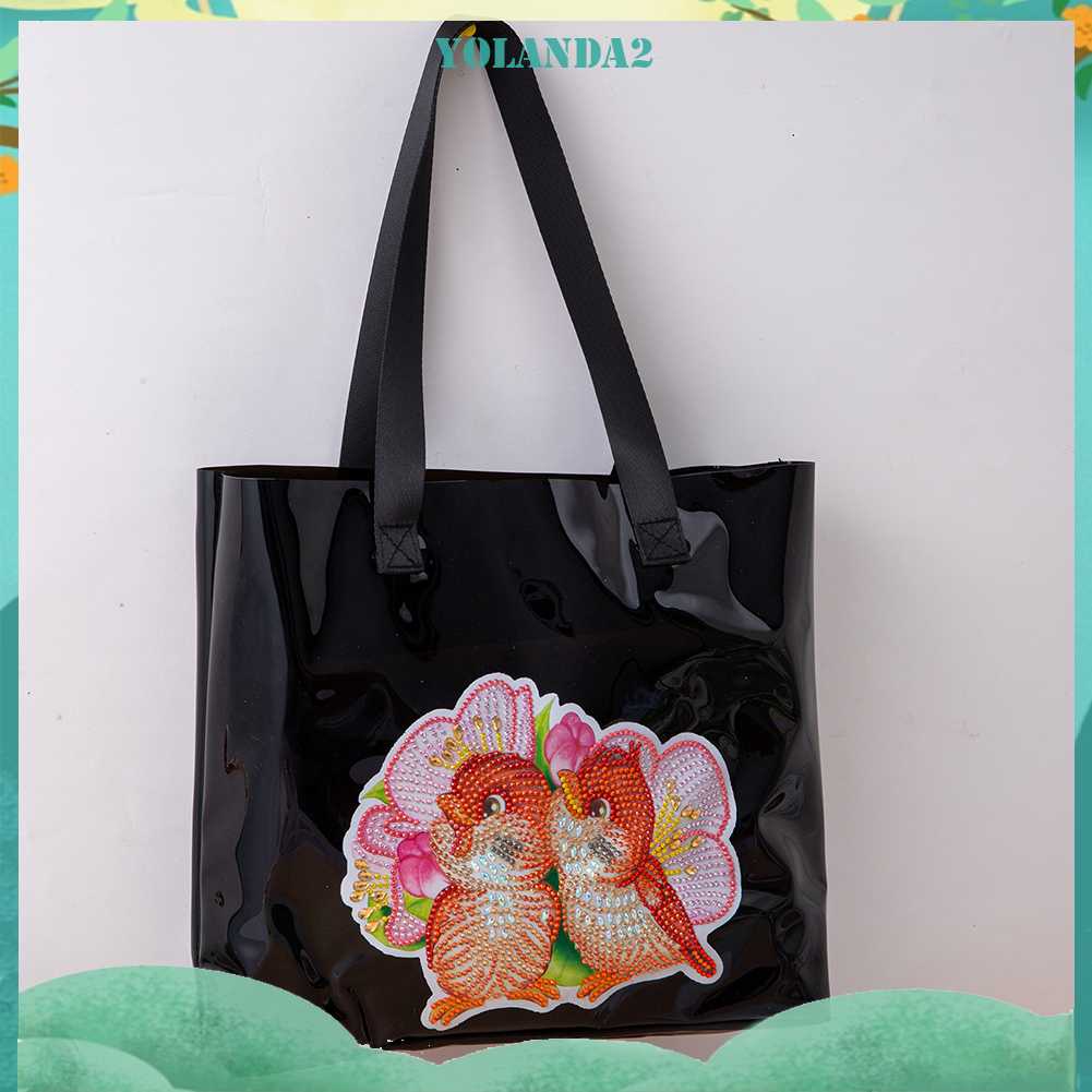 Túi Tote Đựng Tranh Đính Đá Thủ Công Dành Cho Nữ