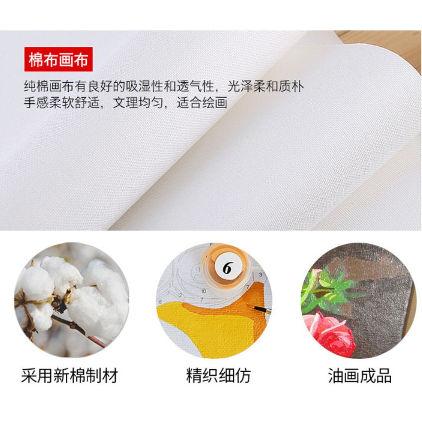 Tranh Sơn Dầu Trang Trí Hình Thú Cưng