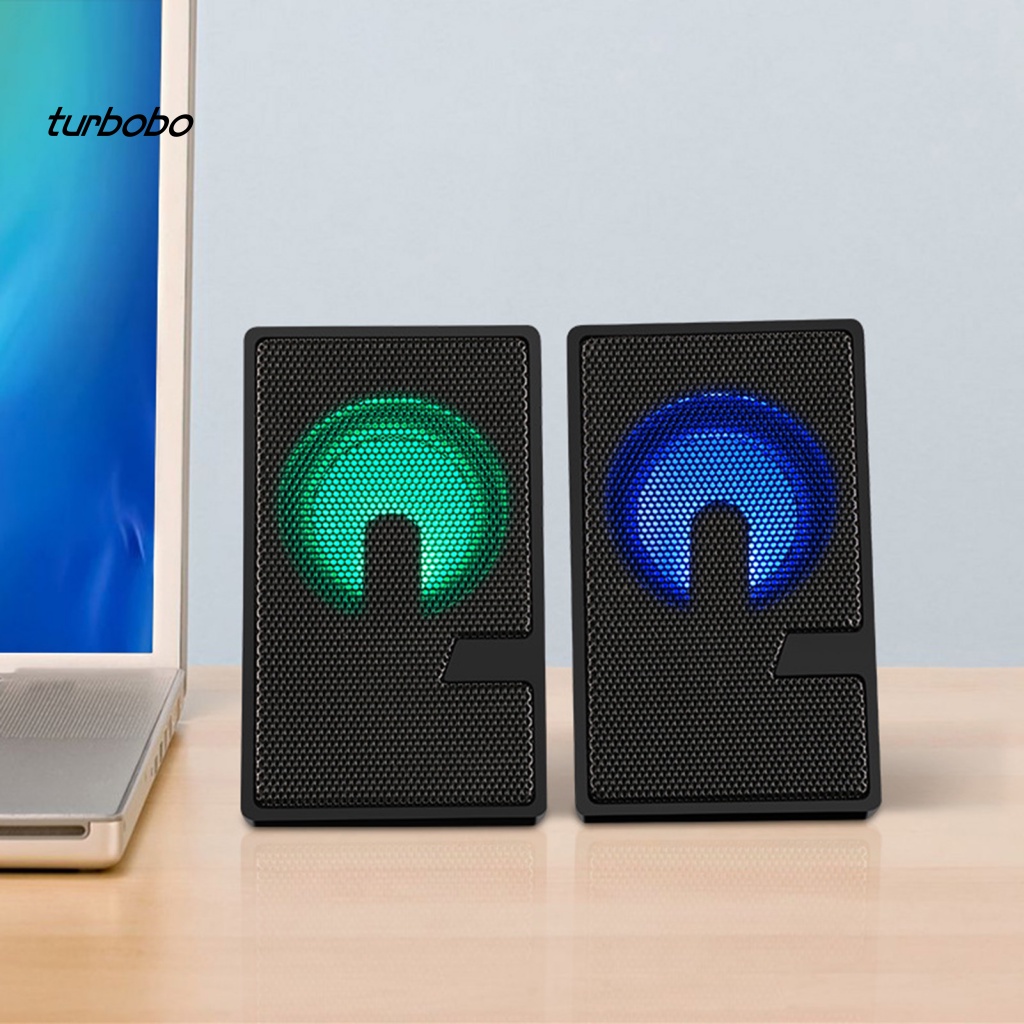 Loa Có Dây turbobo Âm Thanh Siêu Trầm Bằng Nhựa ABS USB Chống Từ Tính Cho Sân Vườn Ngoài Trời