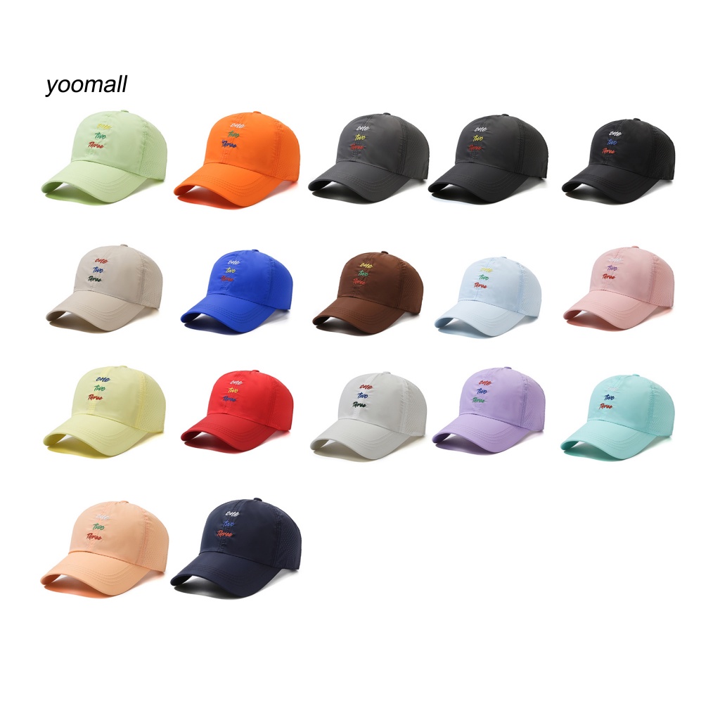 Mũ Bucket Màu Trơn Thêu Chữ Có Thể Điều Chỉnh Kích Thước Cho Nữ