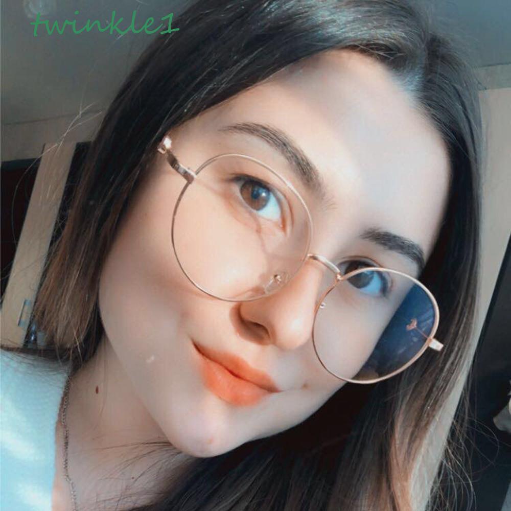 Kính Máy Tính Gọng Kim Loại Phong Cách Retro Thời Trang Sự Bảo Vệ