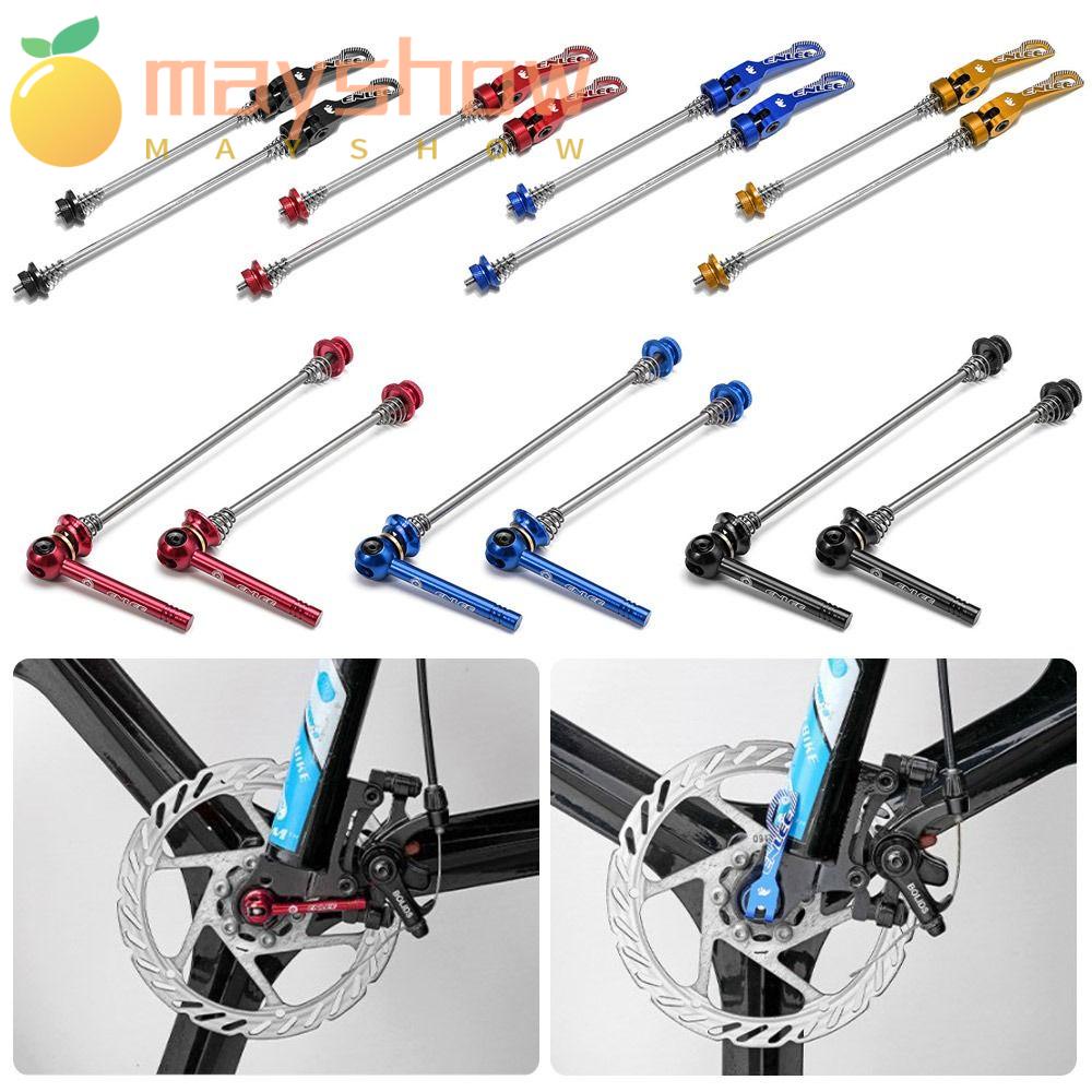 1 Cặp Xiên Bằng Titan Trọng Lượng Nhẹ Tháo Gỡ Nhanh Dành Cho Xe Đạp