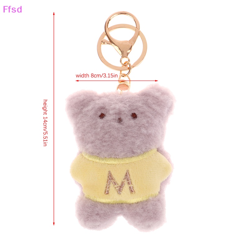 {Ffsd} Móc Khóa Gấu Bông Hoạt Hình Dễ Thương * Bán Chạy