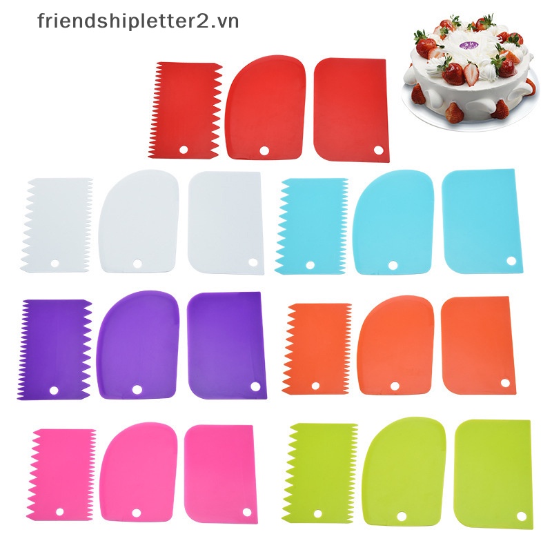 Set 3 Dụng Cụ Trang Trí Bánh Chuyên Dụng