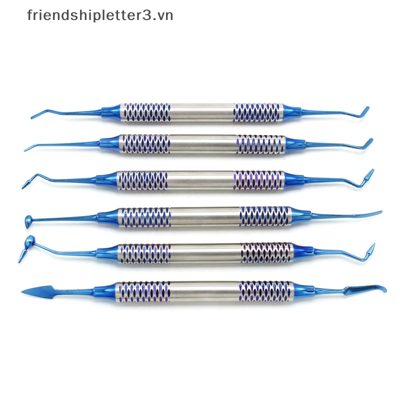 Set 6 Dụng Cụ Làm Bánh / Resin / Resin Mạ Titan Tổng Hợp