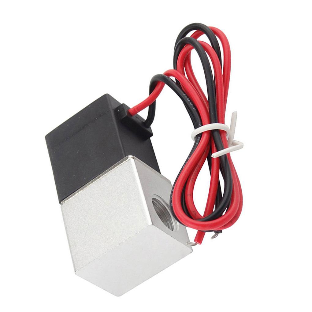 Van Điện Từ 12V 1 / 4 &quot;1 / 8&quot; 2 Chiều Cho Máy Nén Khí