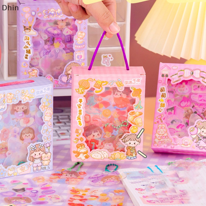 1 Bộ Thẻ Dán Hoạt Hình Goo Goo Dễ Thương Dùng Làm Quà Tặng