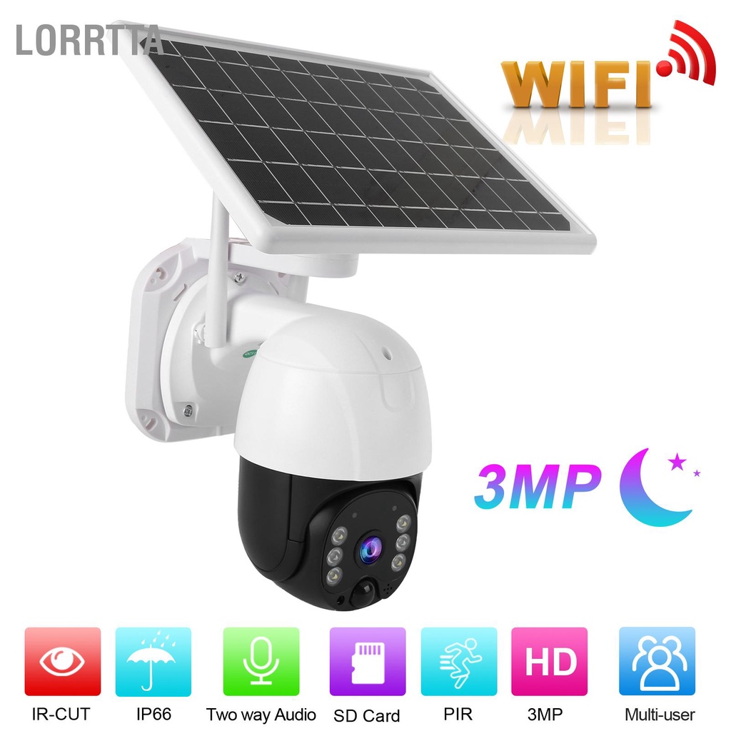 Nóng bỏng Năng Lượng Mặt Trời Camera Wifi 3MP HD Hồng Ngoại Quan Sát Ban Đêm 2 Chiều Thoại Liên Lạc Nội Bộ Thiết Bị Giám Ngoài WideAngel